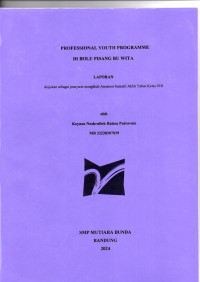 Image of Professional Youth Programme di Bolu Pisang Bu Wita
