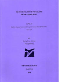Image of Professional Youth Programme di The Parlor Hills
